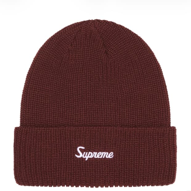 24FW 슈프림 루즈 게이지 비니 브라운 