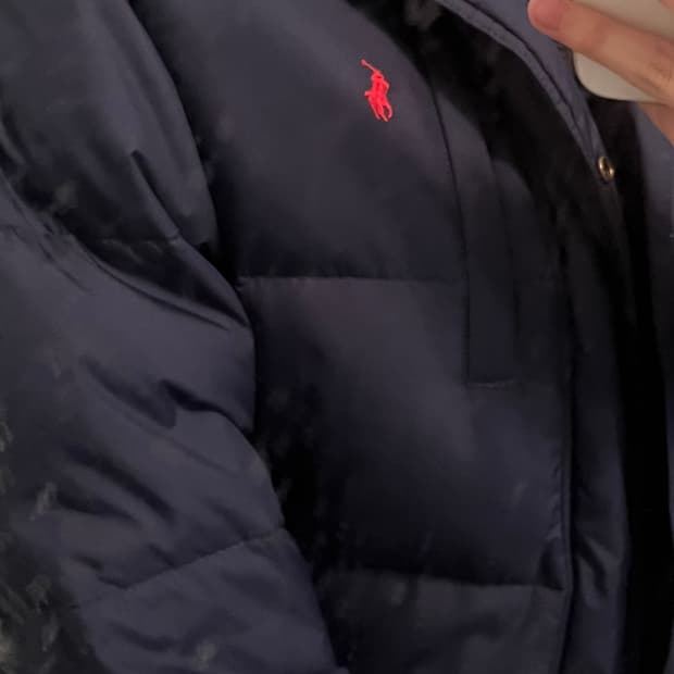 폴로 랄프로렌 숏패딩