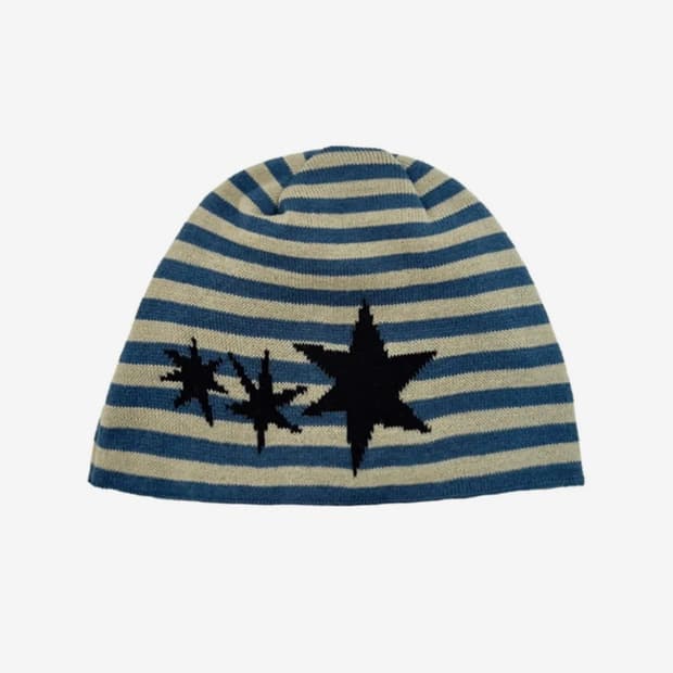 탄산마그네슘 자카드 스프라이프 비니