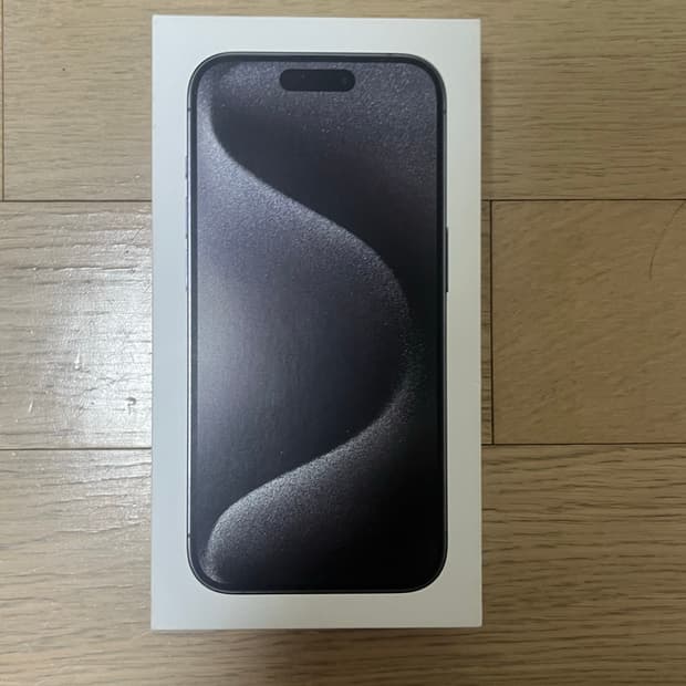 아이폰 15 pro 블랙 128gb (새상품)