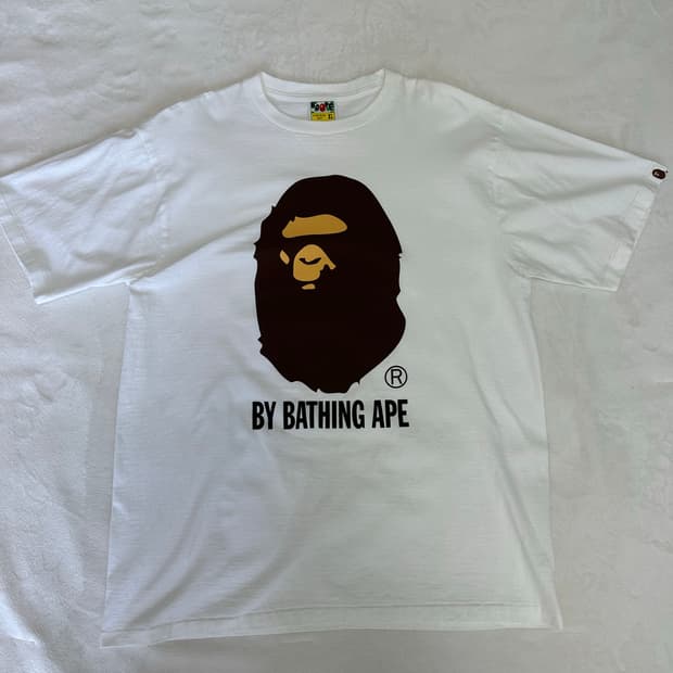 베이프 바이 베이싱 에이프 티셔츠 화이트