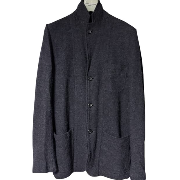 꼼데가르송 옴므 스탠카라 울 자켓