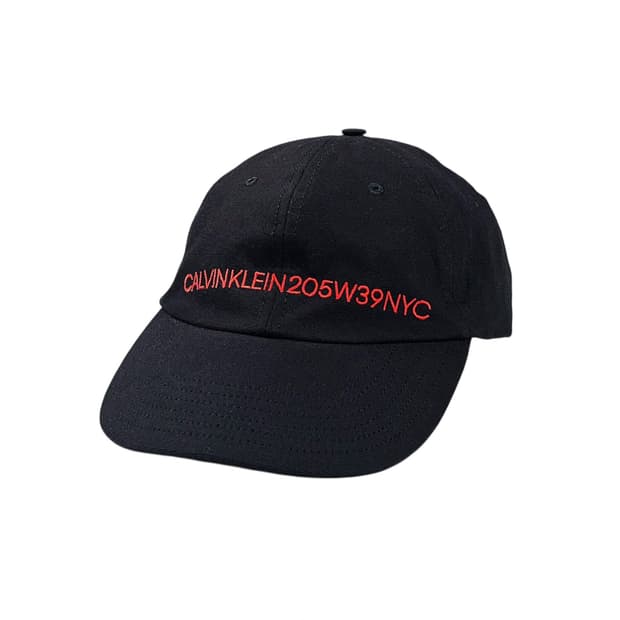 embroidered long bill cap