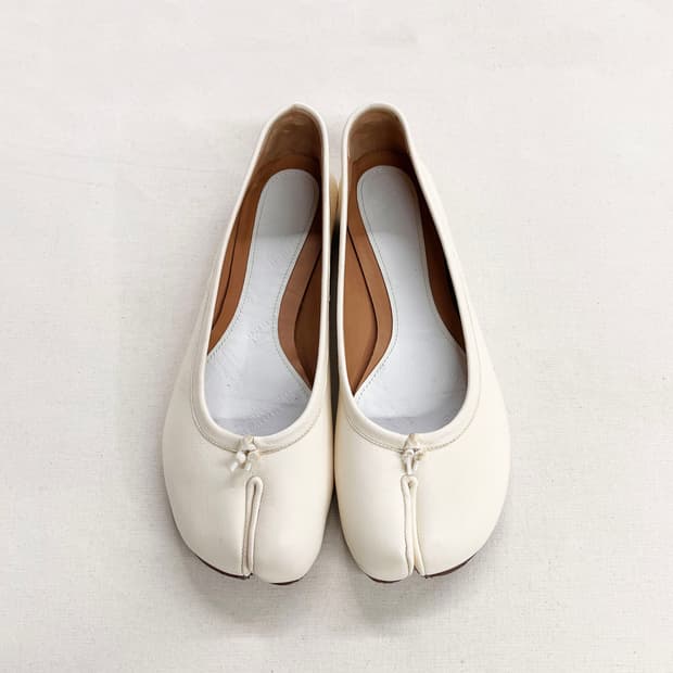 메종 마르지엘라 타비 플랫 슈즈 225