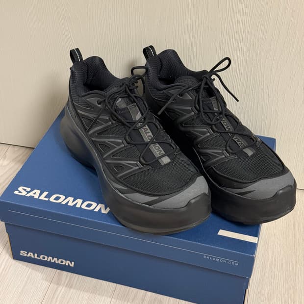 [270] 살로몬x꼼데가르송 Xt-6 익스팬스 플랫폼 블랙색상