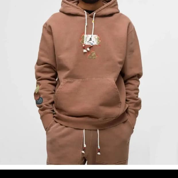 (정품) 나이키 조던 트래비스캇  캑터스잭 피그먼트 후드티 (새제품)