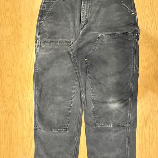 칼하트 더블니 b01 blk