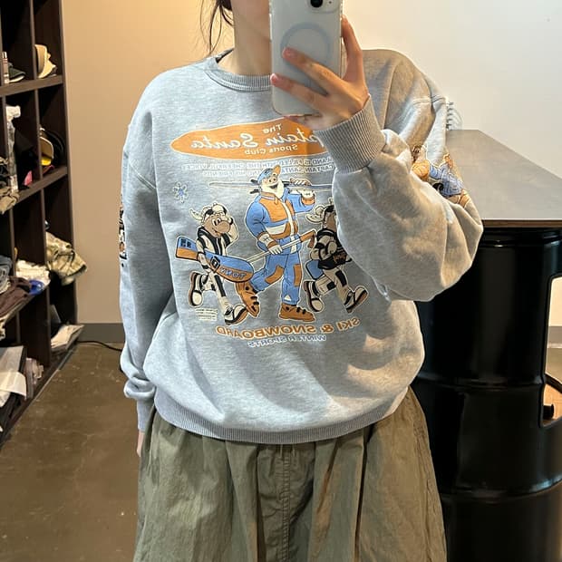 캡틴산타 빈티지 스웻셔츠