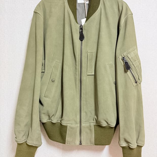 헤릴x어드레서 별주  / B-15 램 스웨이드 자켓 / 2