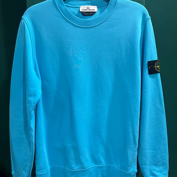 스톤아일랜드 맨투맨 블루 L