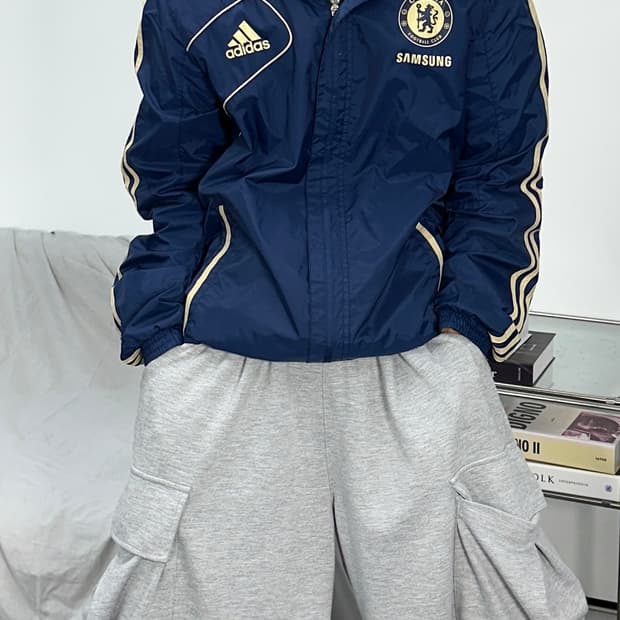 아디다스 12-13 첼시 바람막이 L
