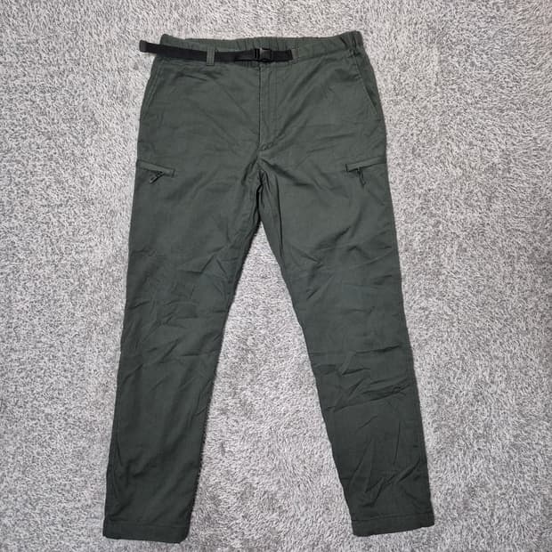 유니클로 히트텍 남성 카고 방한팬츠 L