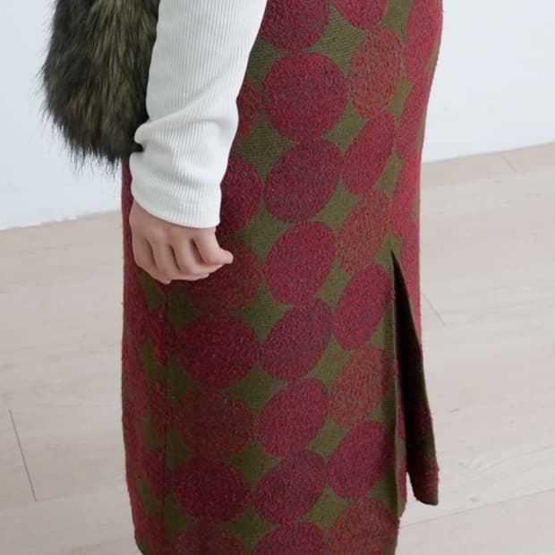 드리스반노튼 빈티지 스커트