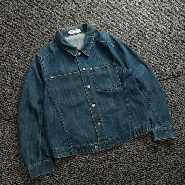 리바이스 엔지니어드진 데님 트러커 자켓 1663