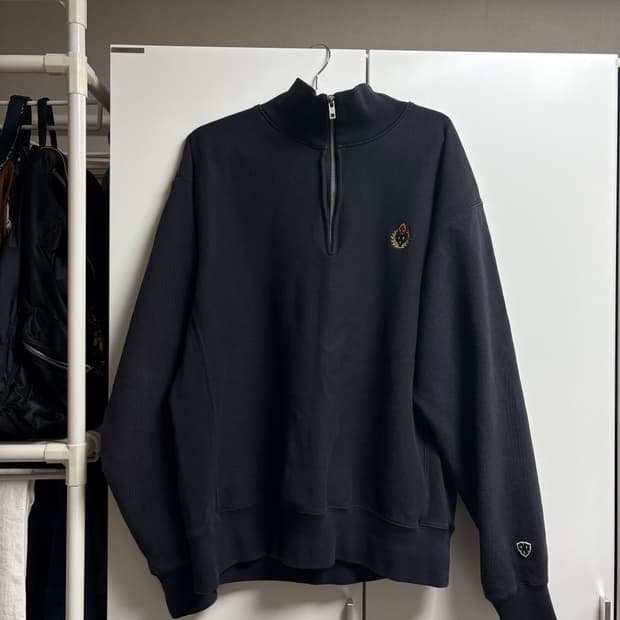 헤리티지플로스 반집업 맨투맨 M