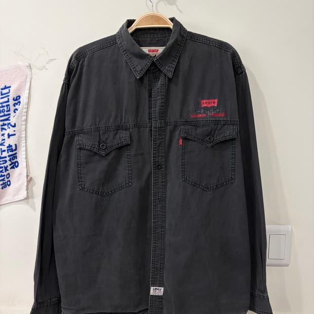 118. 리바이스 빈티지 블랙 셔츠