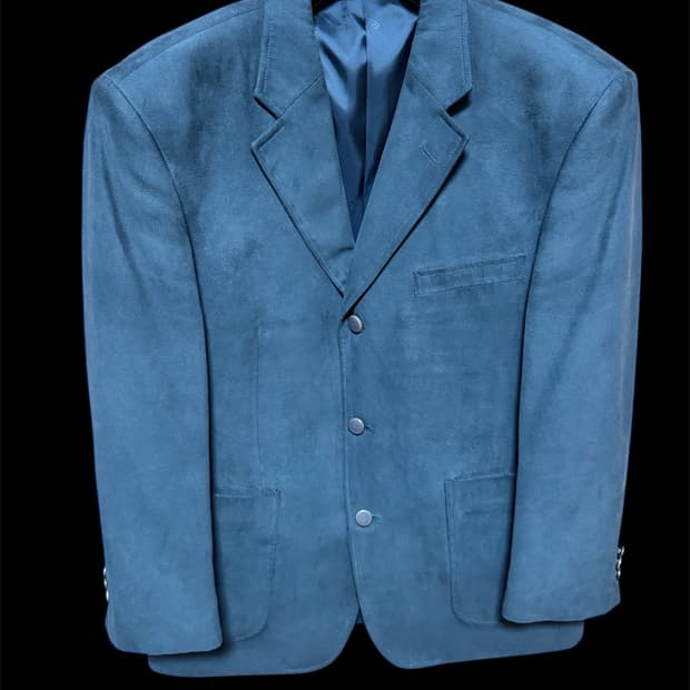 발렌시아가 99s 스웨이드 블레이저