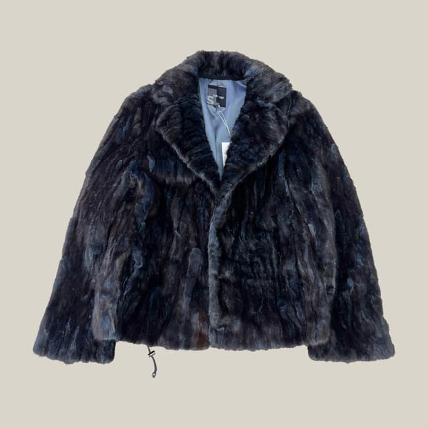 빈티지 밍크 코트