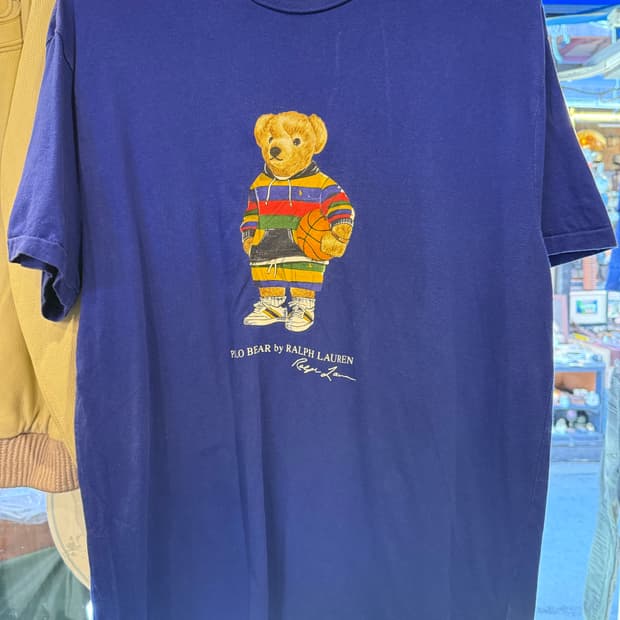 폴로 랄프로렌 블루 베어 반팔티