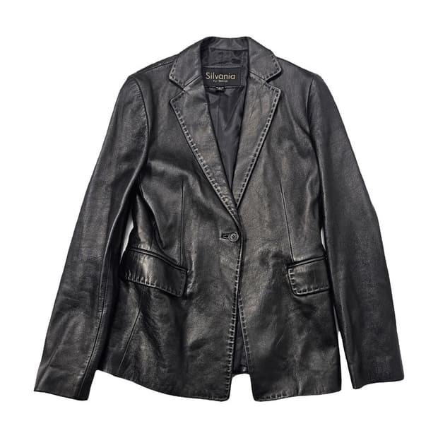 SILVANIA 양가죽 블레이저 55