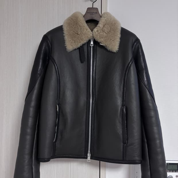 48 아워레가시 파일럿 자켓 무스탕