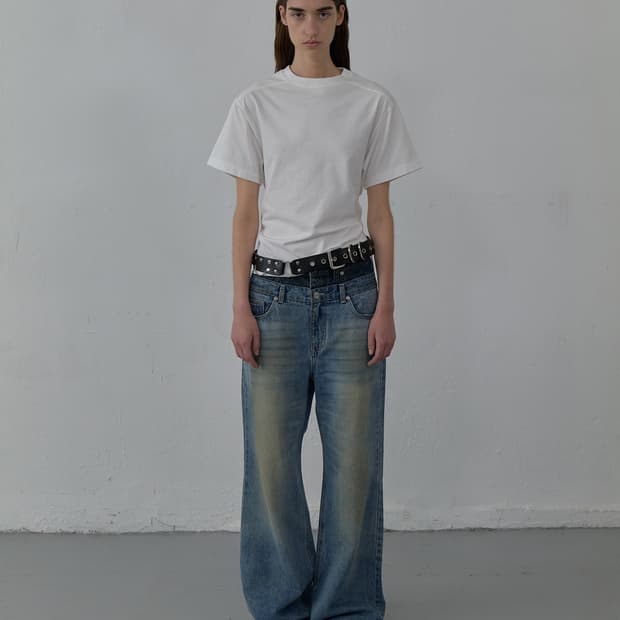 LCDC 엘씨디씨 DOUBLE WAIST DENIM