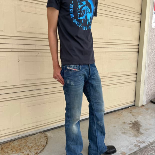 00s diesel mohican t-shirt