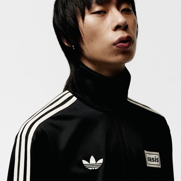 Oasis adidas track top