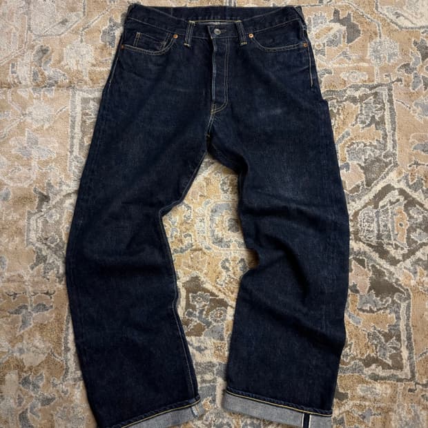 [더 리얼맥코이] Lot 003 WWII 대전판 셀비지 데님 W33L34