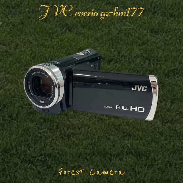 (셀카/꾸미기) JVC gz-hm177 디지털캠코더 빈티지캠코더 디카