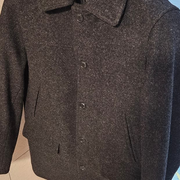 j crew 울 하프코트 차콜그레이 S 새상품
