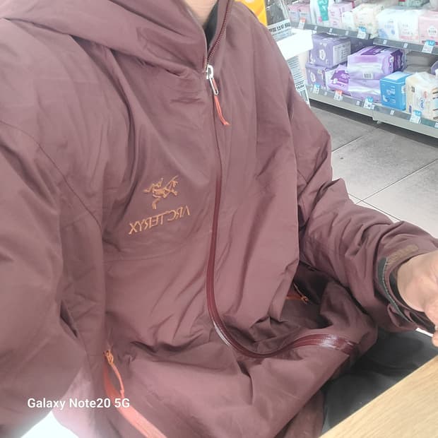 아크테릭스 고어텍스 자켓