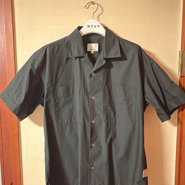 홀리선 조슈아 오픈 칼라 숏 슬리브 셔츠 판매합니다 !