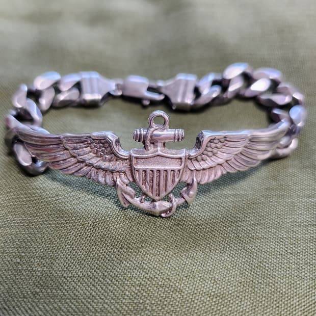 50s US army naval aviator bracelet