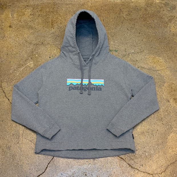 USA 빈티지 파타고니아 빅로고 후드티