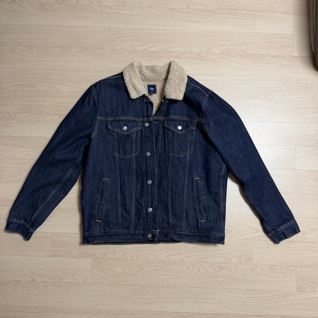 Gap 기모 데님자켓 민트급 
