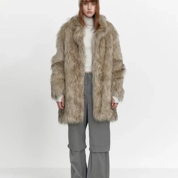 스튜디오테이블 퍼자켓 새상품