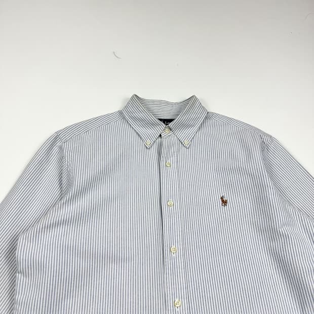 폴로 랄프로렌 포니 옥스포드 스트라이프 셔츠 (L)