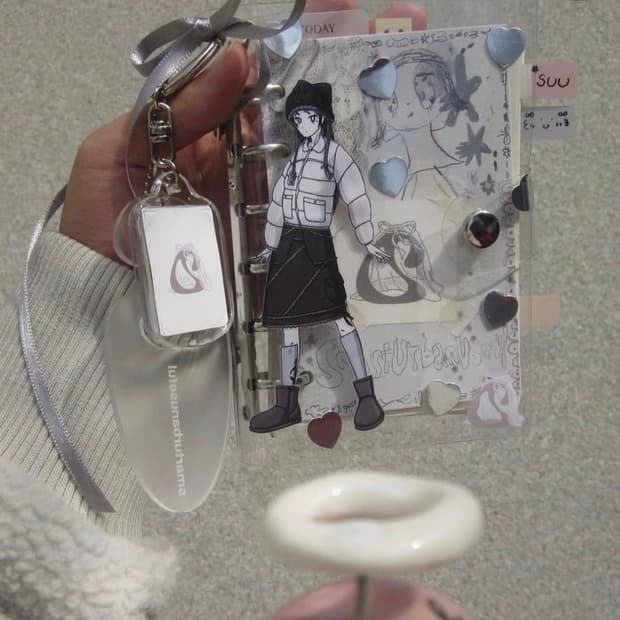 코이세이오 스마트어반유즈풀 다이어리 키링 팝업