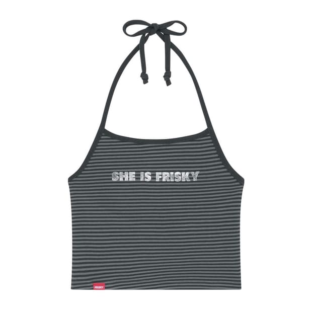 STRIPE SLEEVELESS
