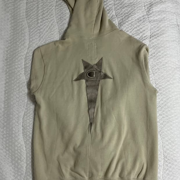 릭오웬스x챔피온 후드 L사이즈