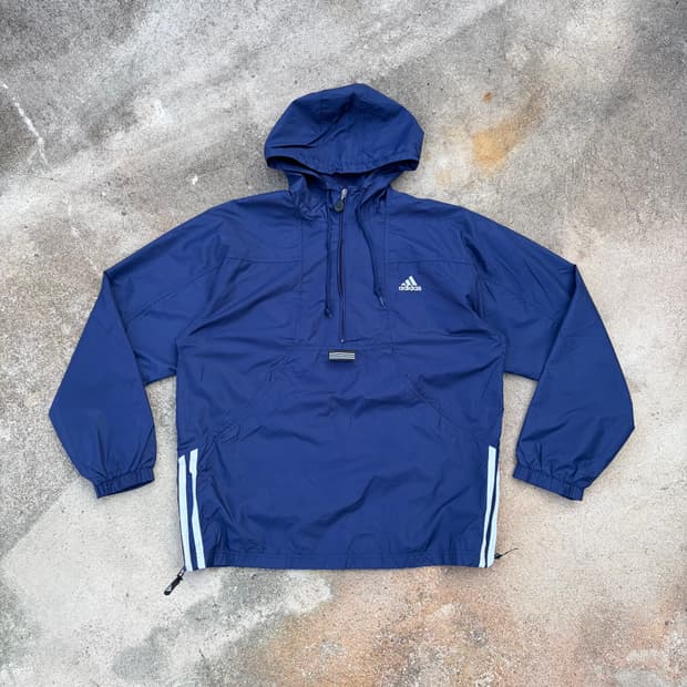 90s 아디다스 빈티지 아노락 윈드브레이커 L