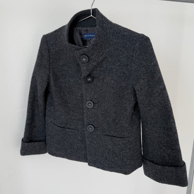 빈티지 울 자켓