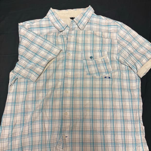 오클리 빈티지 체크 셔츠 s~m