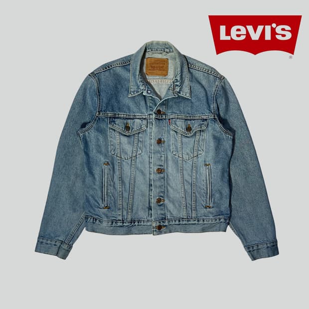 [40]90s 리바이스 70506 트러커 데님 자켓 MADE IN USA