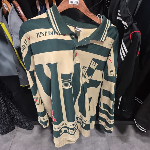 (XL) 나이키 x CPFM 롱슬리브 폴로 티셔츠