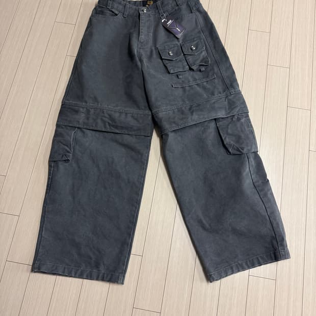 Military oxford pocket pants 밀리터리 옥스포드