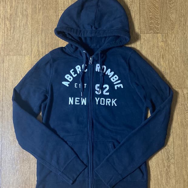 (핏대장템!!)아베크롬비 딱붙 후드집업 다크네이비 m