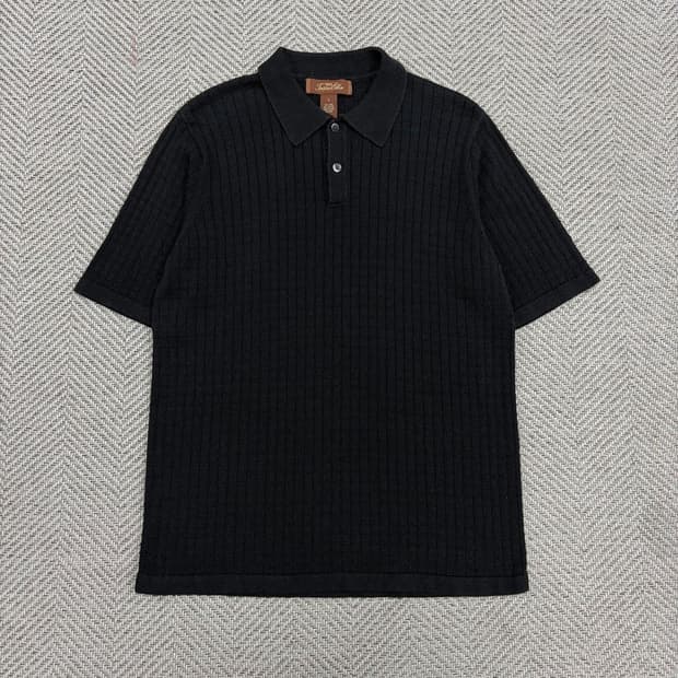 Tasso Elba 린넨 피케 티셔츠 v3073