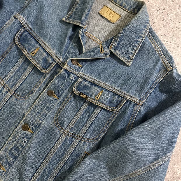 90s Lee 라이더스 연청 데님 트러커